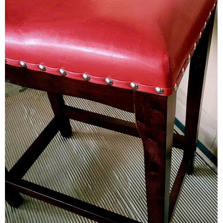 Saddle Red - H 74cm : Ghế Quầy Bar , Đảo Bếp 